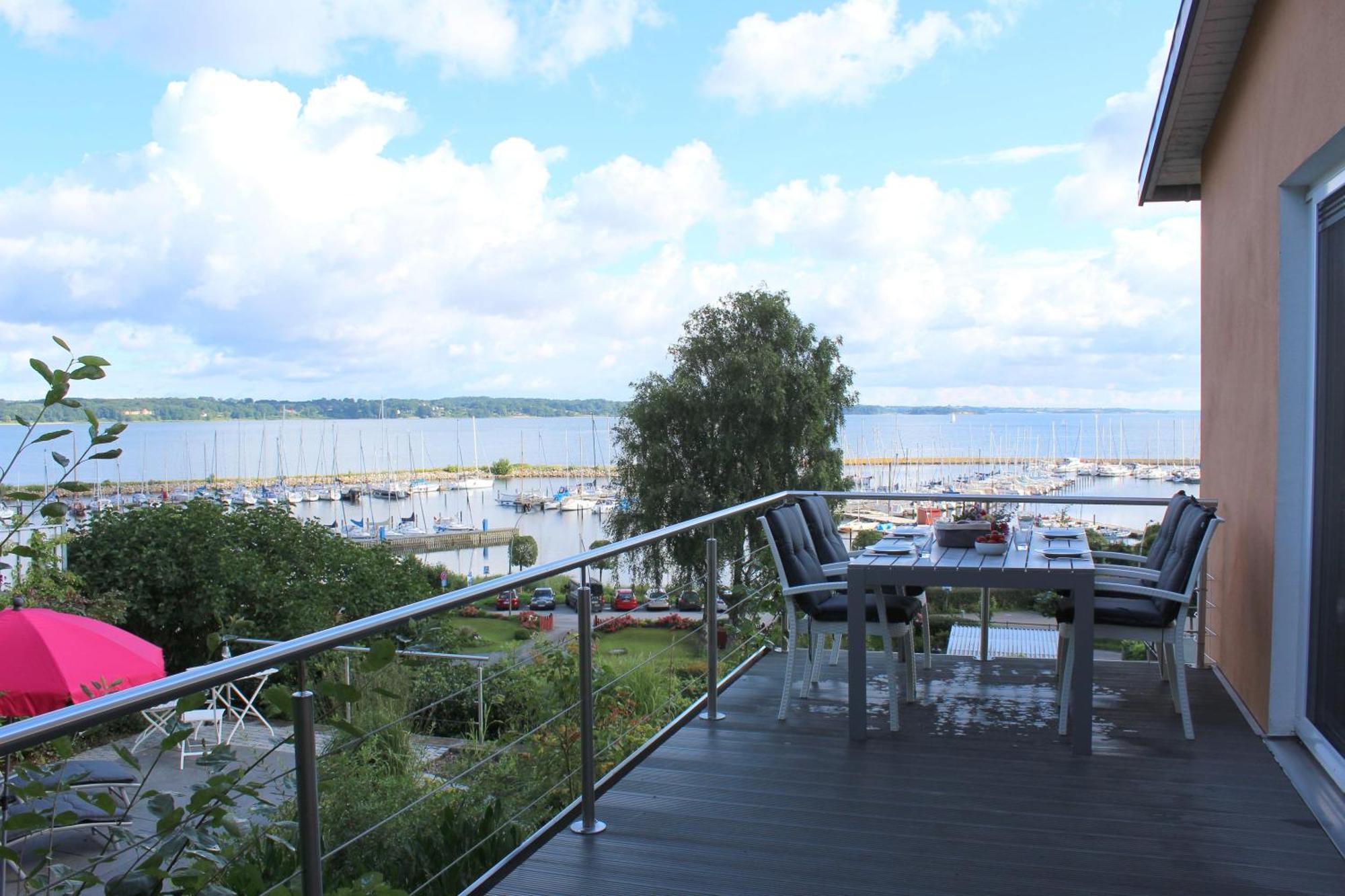 Strandfrieden Flensburgo Exterior foto